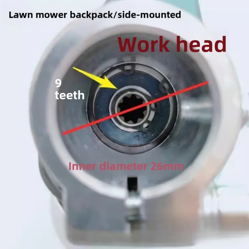 Untuk perakitan gearbox bagian mesin pemotong rumput, kepala kerja pemotong sikat dua/empat langkah