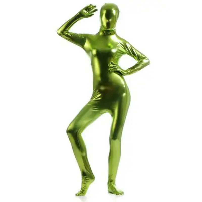 Sexy látex Zentai terno para homens e mulheres, preto, rosa, branco, vinil PVC bodysuit, corpo inteiro catsuit, trajes terno, trajes terno