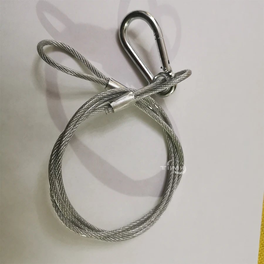 Stage Light Safety Cable Steel Wire Stage Light Safety Ropes Security Cable Equipment Bar Led Moving Head par light