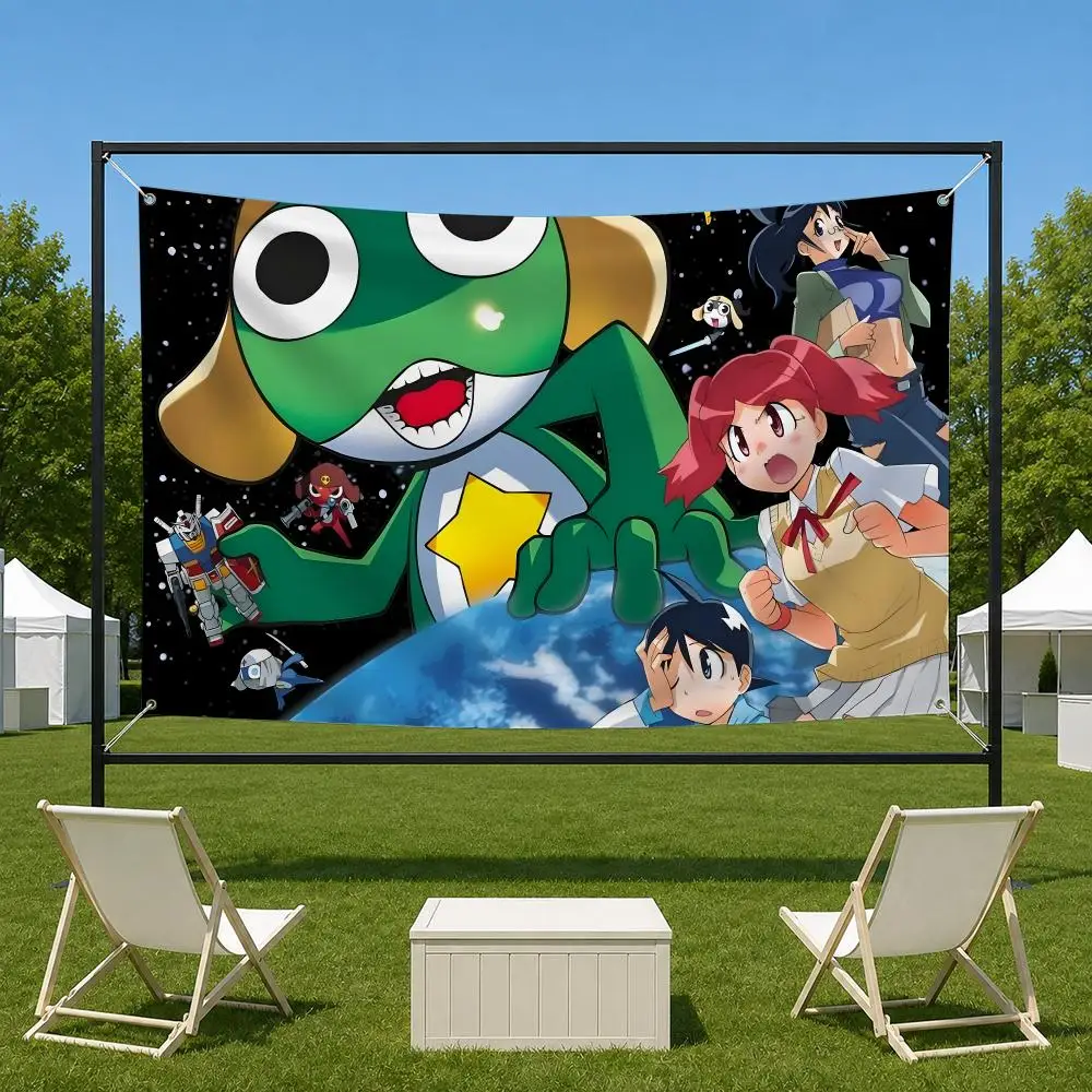 S-Sgt. F-Frog K-Keroro-S Flags HD Printed Hanging Banner For Yard Camping Indoor Livingroom Wall Home Festival Party Decor