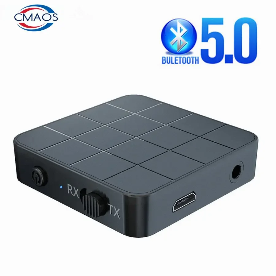 Bluetooth 5.0 Audio Receiver Transmitter AUX RCA 3.5MM 3.5 Jack USB Music Stereo Wireless Adapters Dongle For Car TV PC Speaker