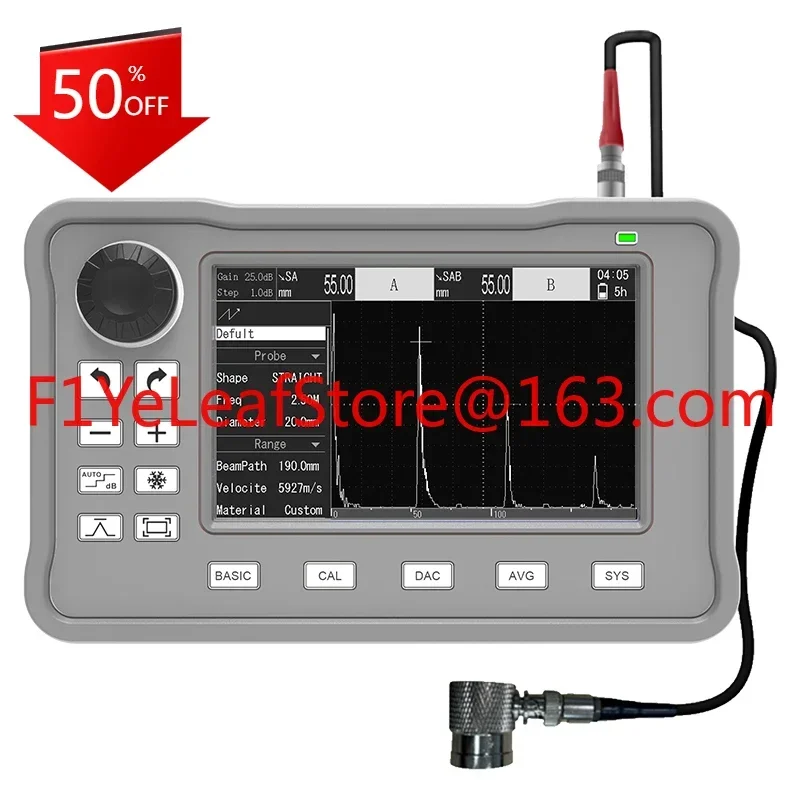 Hot salesUFD80 Ultrasonic flaw detector workpiece internal subtle defect detection portable equipment flaw