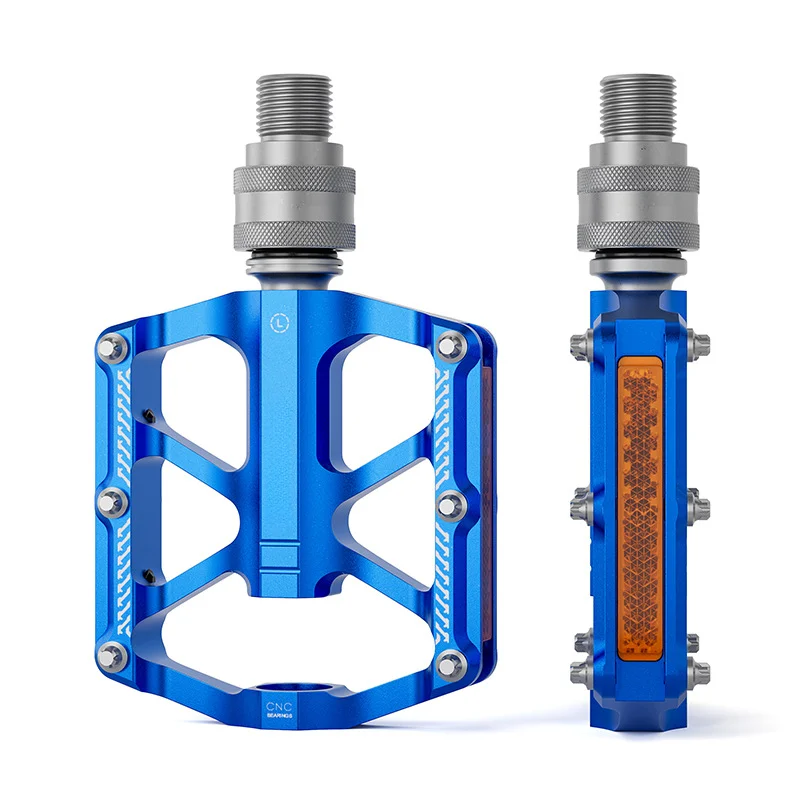 

Велосипедная педаль, быстросъемная велосипедная педаль с 3 подшипниками, складная велосипедная педаль для складного велосипеда Brompton, педаль для езды на горном и шоссейном велосипеде