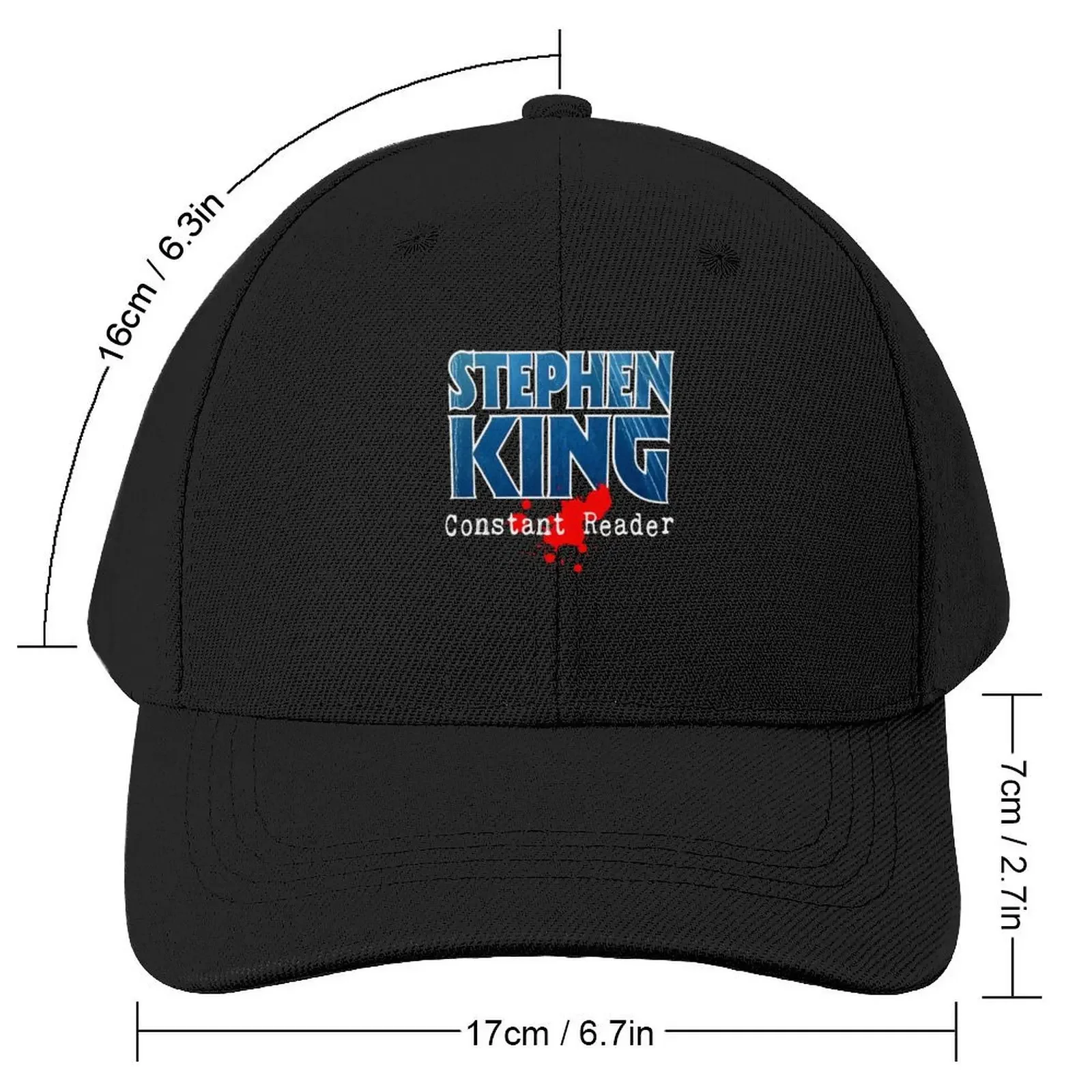 Stephen, King, Constant, Reader, Coffee, S, Black Baseball Cap Horse Hat Military Tactical Cap Men's Luxury Women's