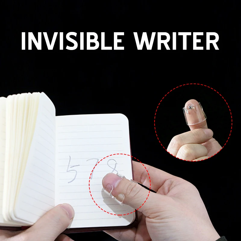 

Invisible Writer Magic Tricks Ultimate Secret Writing Tool Stealth Pen Accessories for Magician Stage Illusions Gimmicks Props