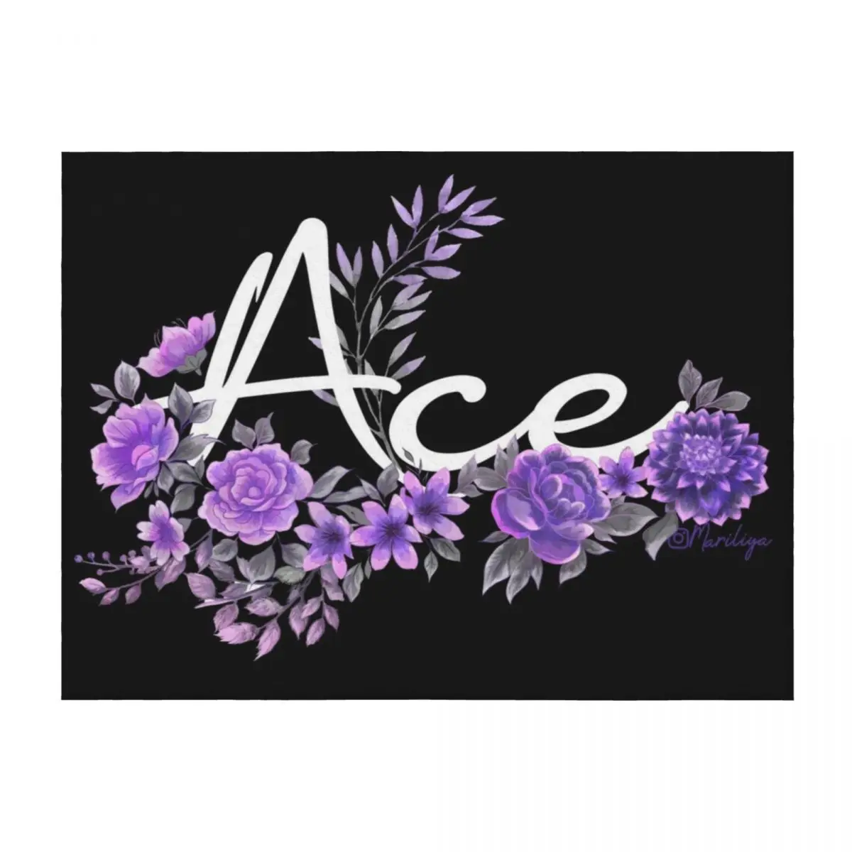 

Ace-LGBT pride Throw Blanket Luxury For Baby Bed Fashionable Summer Blankets