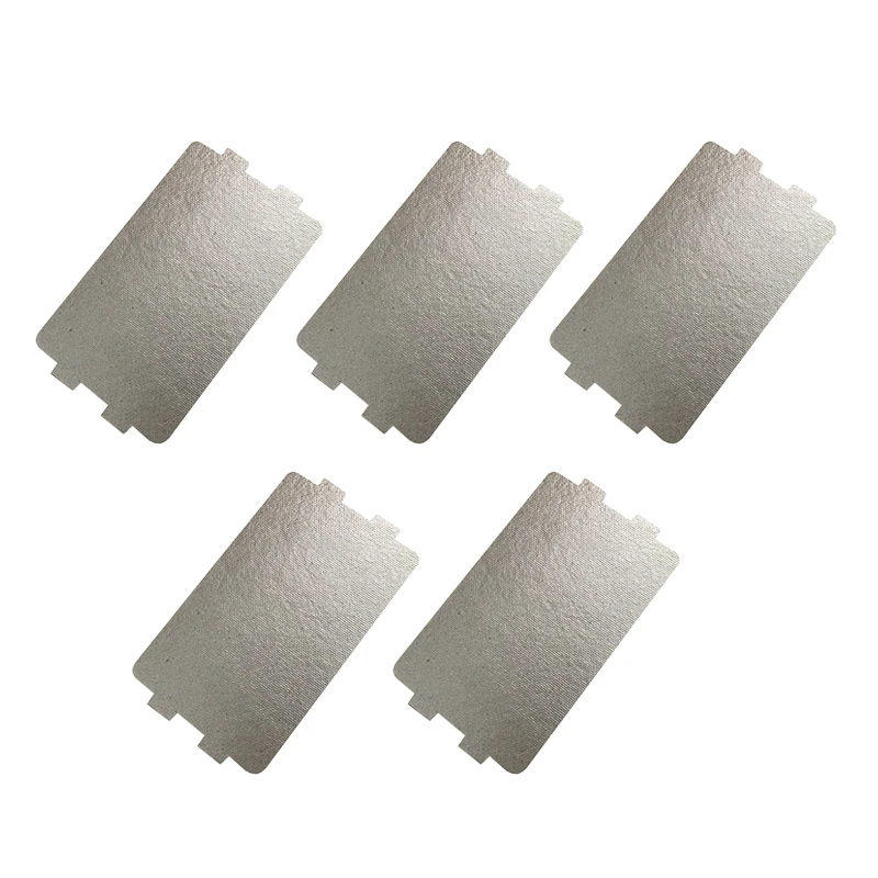 5pcs Microwave Oven Mica Sheet Wave Guide Waveguide Cover Sheet Plate Universal For Hair Dryer Toaster Microwave Oven