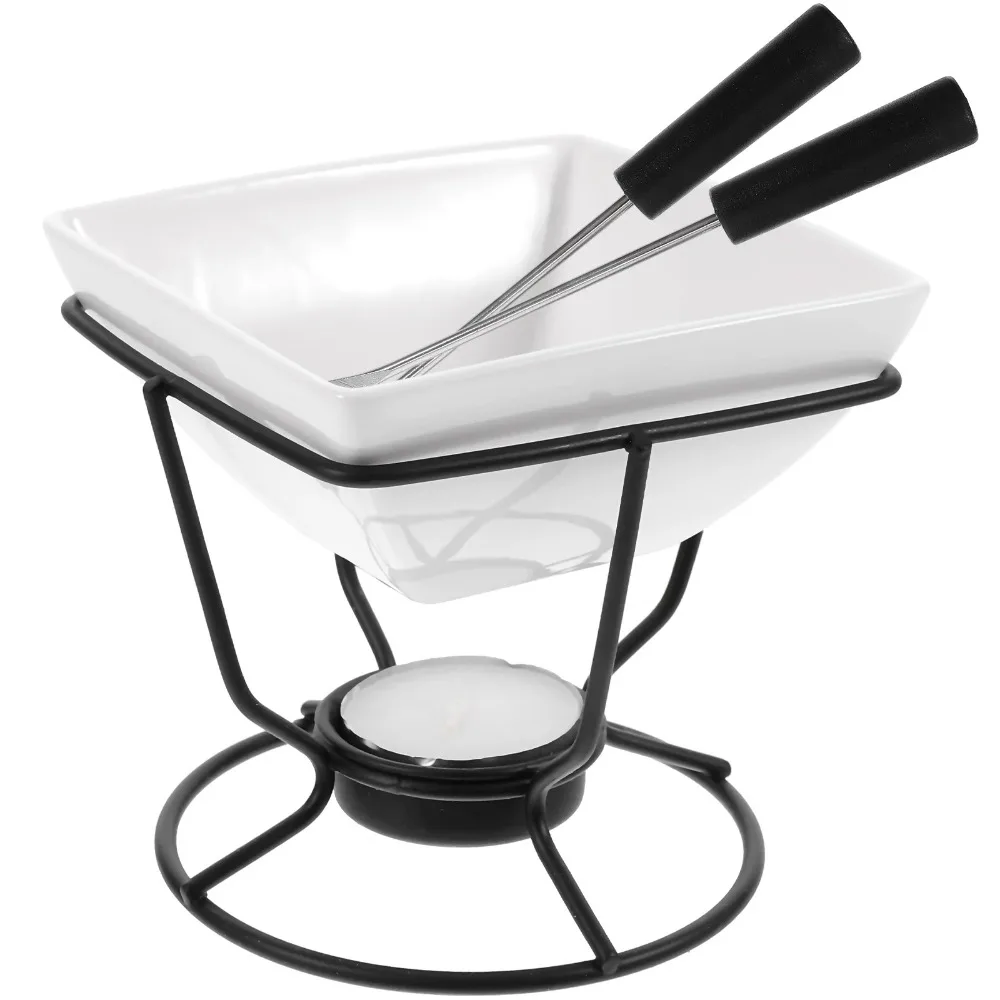 

1Set Chocolate Melting Furnace Kitchen Baking Tool Cheese Butter Melt Pot for Diy Hot Pot Ice Cream Fondue Hot Pots