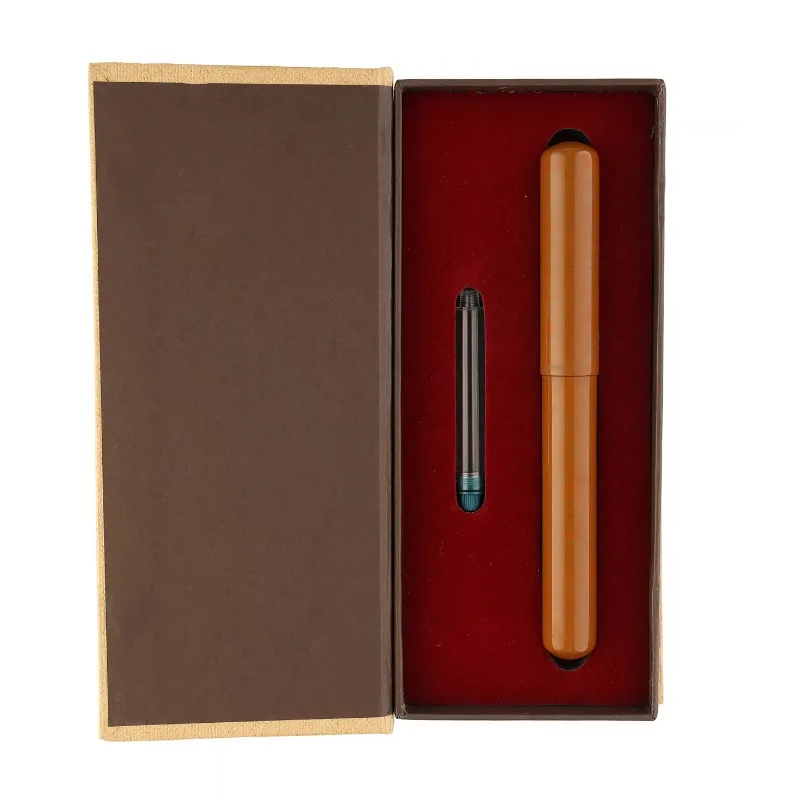 Kanwrite Imported Fountain Pen Hard Imported Rubber Mammoth X Series Fountain Pen No Clip Ink Pen High-end Stationery From India