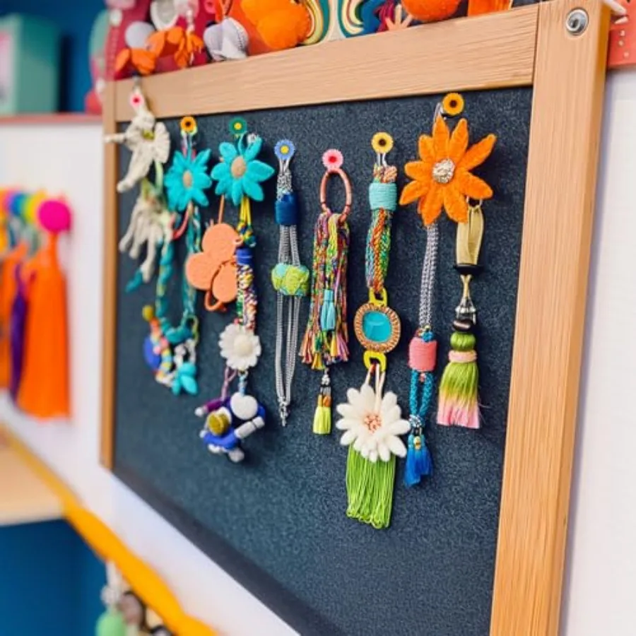 دبابيس ضغط للوحة الإعلانات 20 قطعة مسامير الإبهام اللطيفة زهرة مسامير الإبهام 5 ألوان دبابيس ضغط الزخرفية لجدار صور لوحة الفلين Ma #4