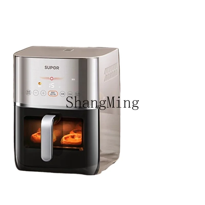 

ZYY Air Fryer Household Smart Visual Large Capacity Electric Oven Cooking Machine