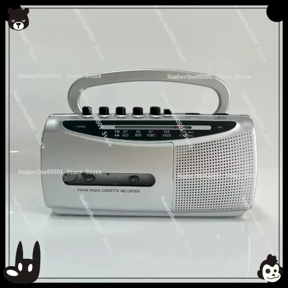 Radio Tape Recorder Multifunctional Outdoor Portable Nostalgic Vintage Cassette Cassette Player