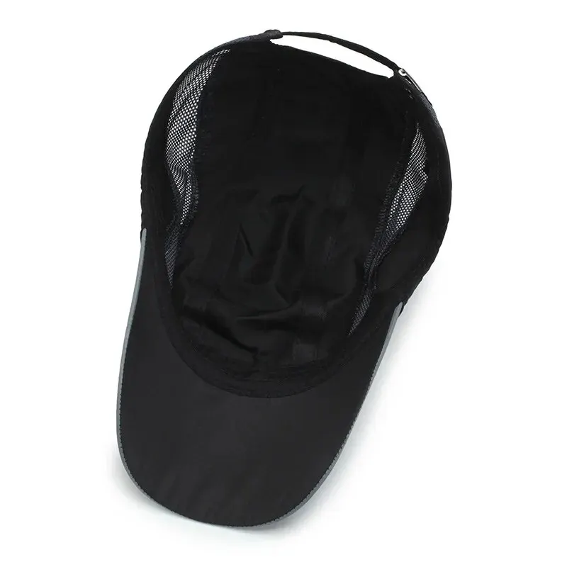 New Summer Hat Quick-Drying Cap Fashion Spring Baseball Cap Outdoor Sports Cap Breathable Mesh Hat Visor Hat