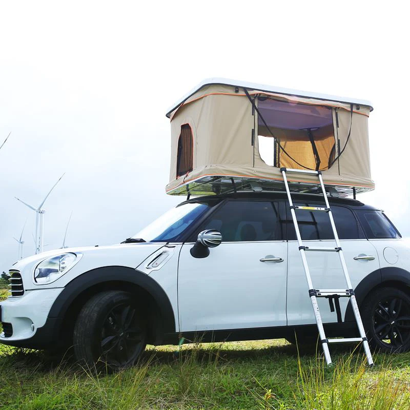 

L Ronix Outdoor pop-up car tent hard-shell roof 4x4 adventure truck SUV camping trip mobile house hard top
