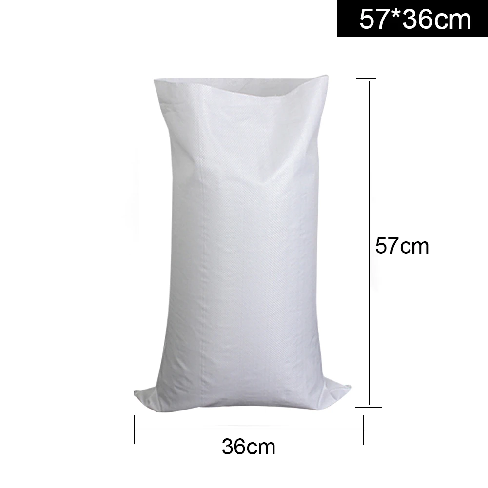5/10pcs Flood Sandbags Thickened Flood Water Control Sand Bag Polypropylene Plastic Soil Sandsack for Natural Disaster