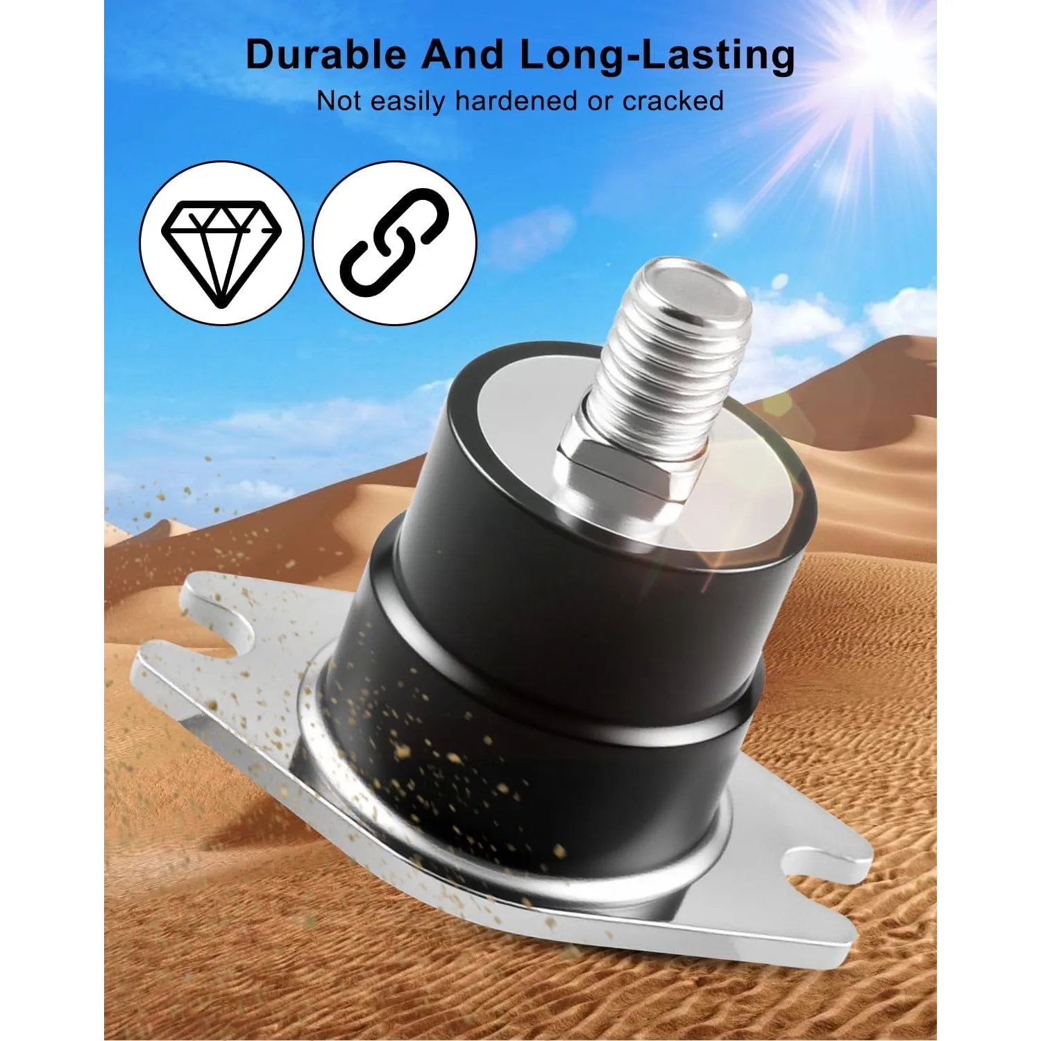 2Pcs Engine Upper Motor Mount for Johnson Evinrude OMC 20 25 30 35 HP 1979-2005 Outboard Bracket 325974 778211 0325974 0778211