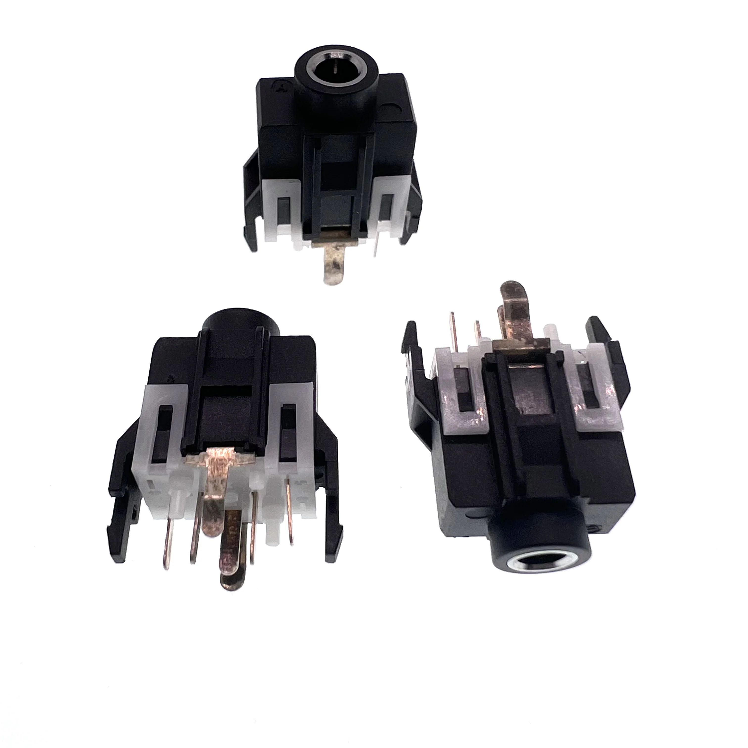 5 Stuks 3.5Mm Vrouwelijke Audio Connector PJ-334A Dip 7pin Stereo Hoofdtelefoon Jack Diy Onderdelen Voor Printplaat