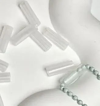10/20/50/100PCS High Quality Pendant Bead Chain Anti-lost Cover Creative Pearl Chain Anti-drop Protective Cover DIY Accessories