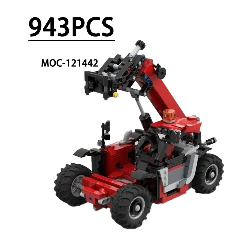 

MOC-121442 Building Block Telescopic Handling Machine Model 943 Pieces Children Educational Birthday Christmas New Year Toy Gift