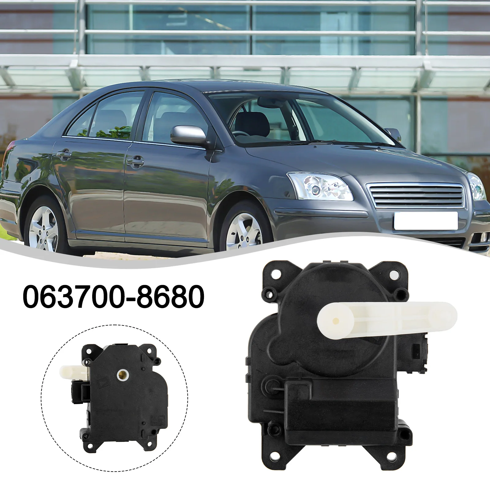 Actionneur de régulation de la climatisation à montage direct pour Toyota AVENSIS 2005 et Sienna 2004 à 2010, pièce OEM 0637008680