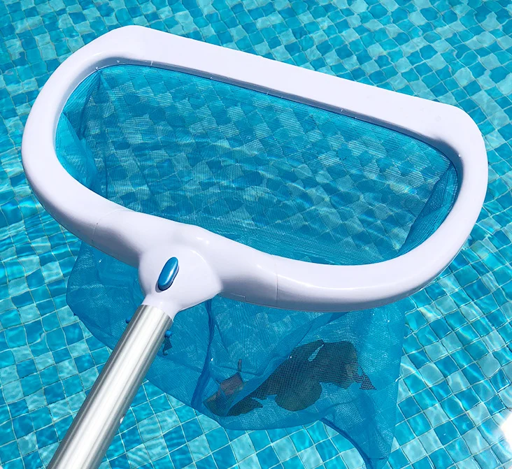 Deep Water Pool Leaf Skimmer Rake Fine Mesh Bag Cleaning Net for Swimming Pool SPA Hot Tub Accessories