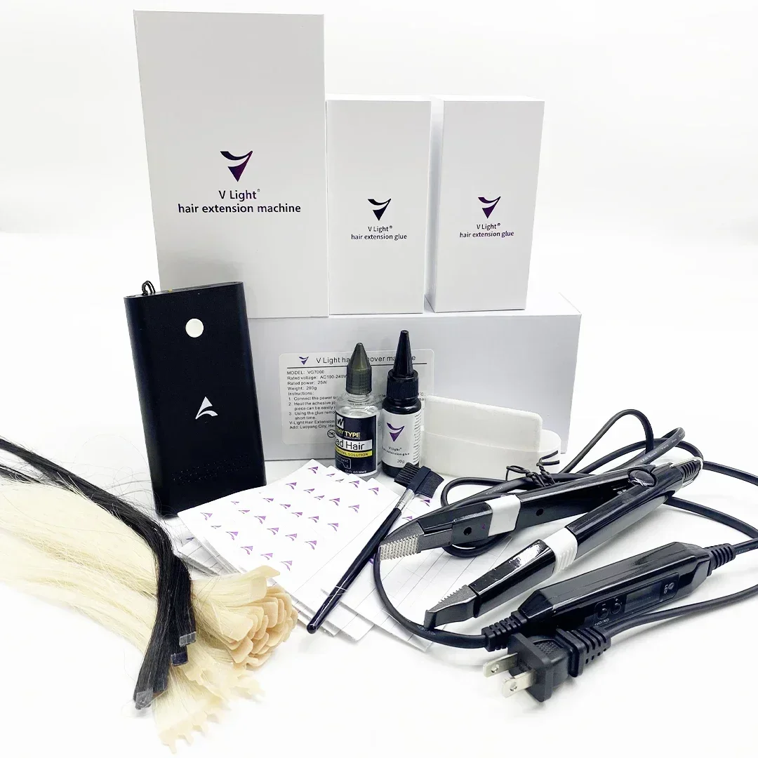 V Light Human Hair Extension Machine  V light Technology V Light Hair Extension Tool Hot selling