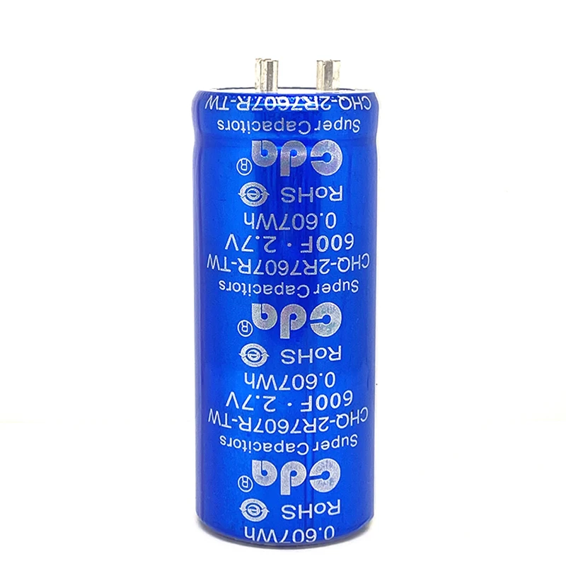 

CHQ SuperCapacitors Farad capacitor Supercaps L3 L4 Z4 CDA 2.7V 600F CHQ-2R7607R-TW-L3 Super Capacitor