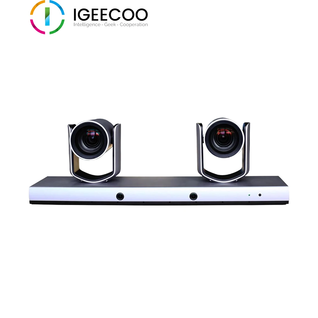 EZOLEN 72.5 Degree FOV Speaker Double Pan-Tilt H.265 Voice Tracking Camera