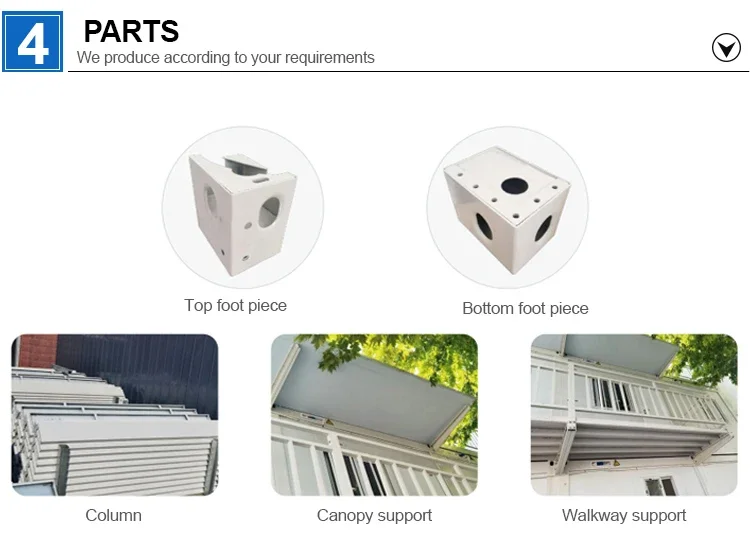 Granny Flat Prefab House Prefab Portable 20ft Container House With Small Kitchen