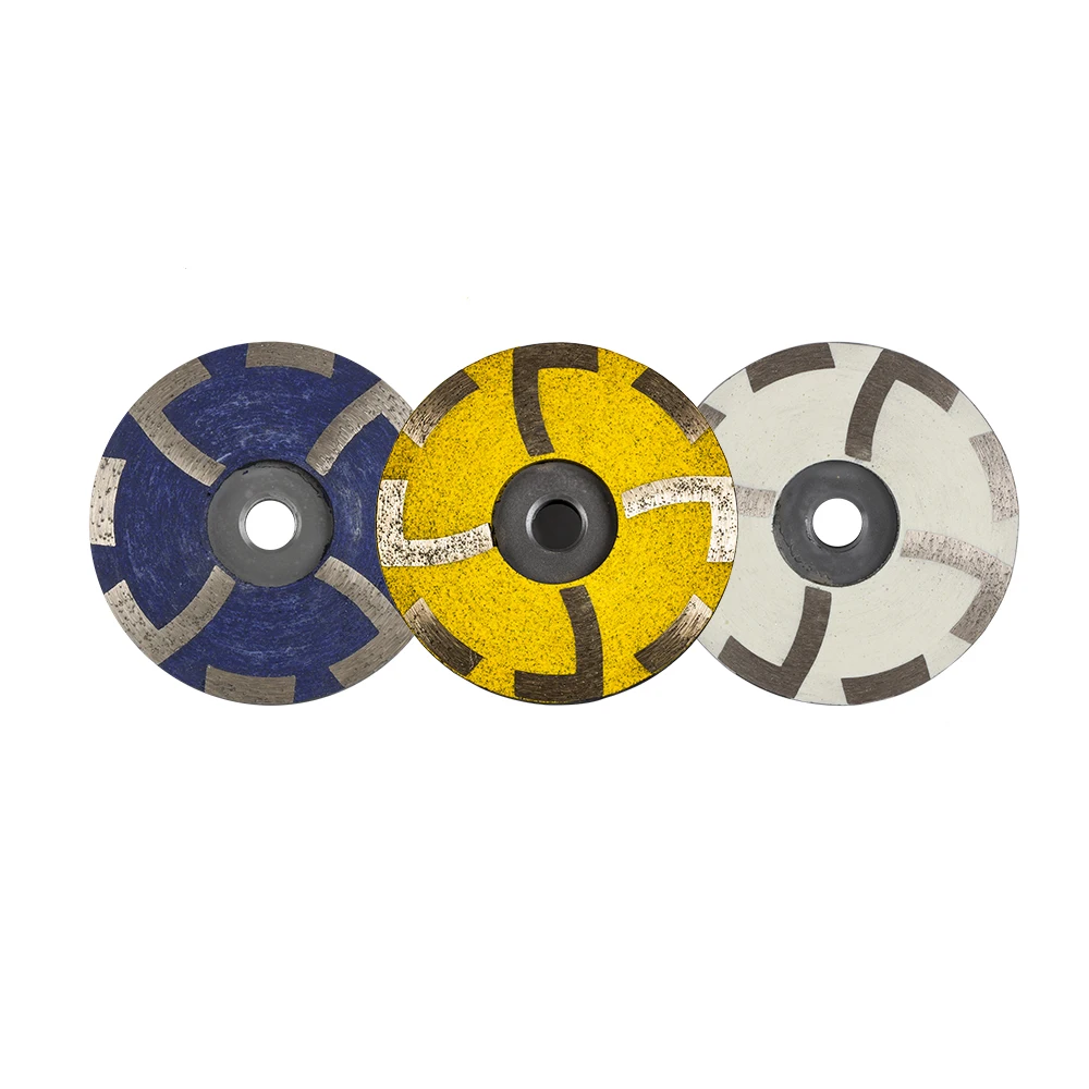 

Raizi Phoenix 4-дюймовый шлифовальный круг с алмазной чашкой для гранита, мрамора, инженерного камня, кварца