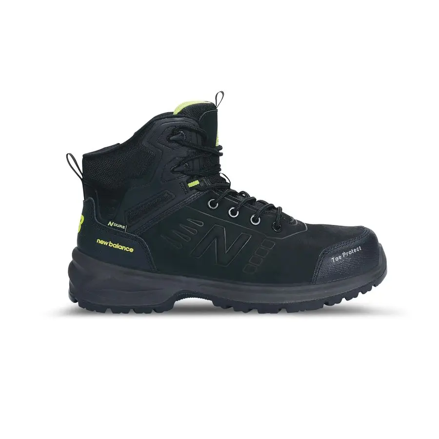 Balance Calibre Composite Toe Work Boots for Men EH, PR, NonSlip Leather Safety Shoes for Industrial amp Construction