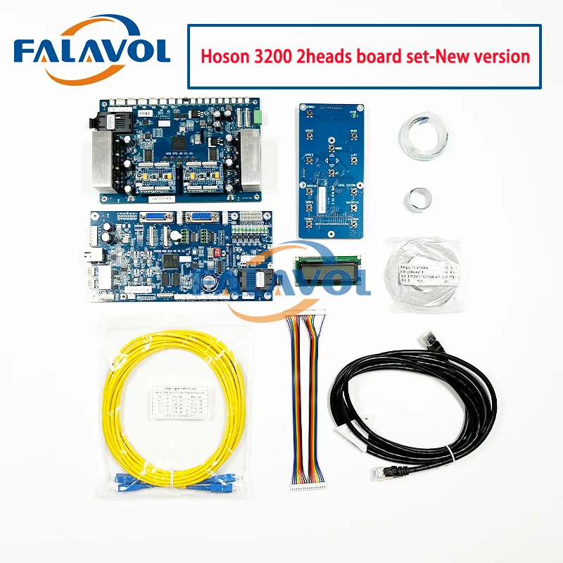 FALAVOL Hoson Board kit for Epson XP600/4720/I3200 double head  for ECO Solvent/water-based/UV Printer Plate Set Network Version