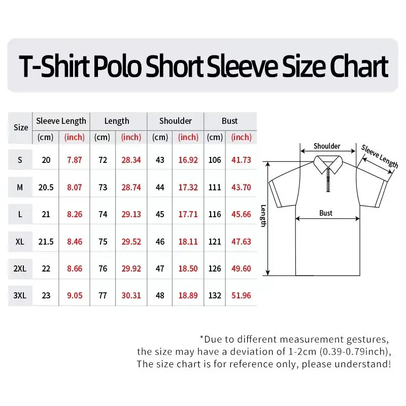 Men\'s Summer Polo Shirt With Loose Collar Casual Breathable Shirt For Training Running Short Sleeved T-shirt Street Fashion Top