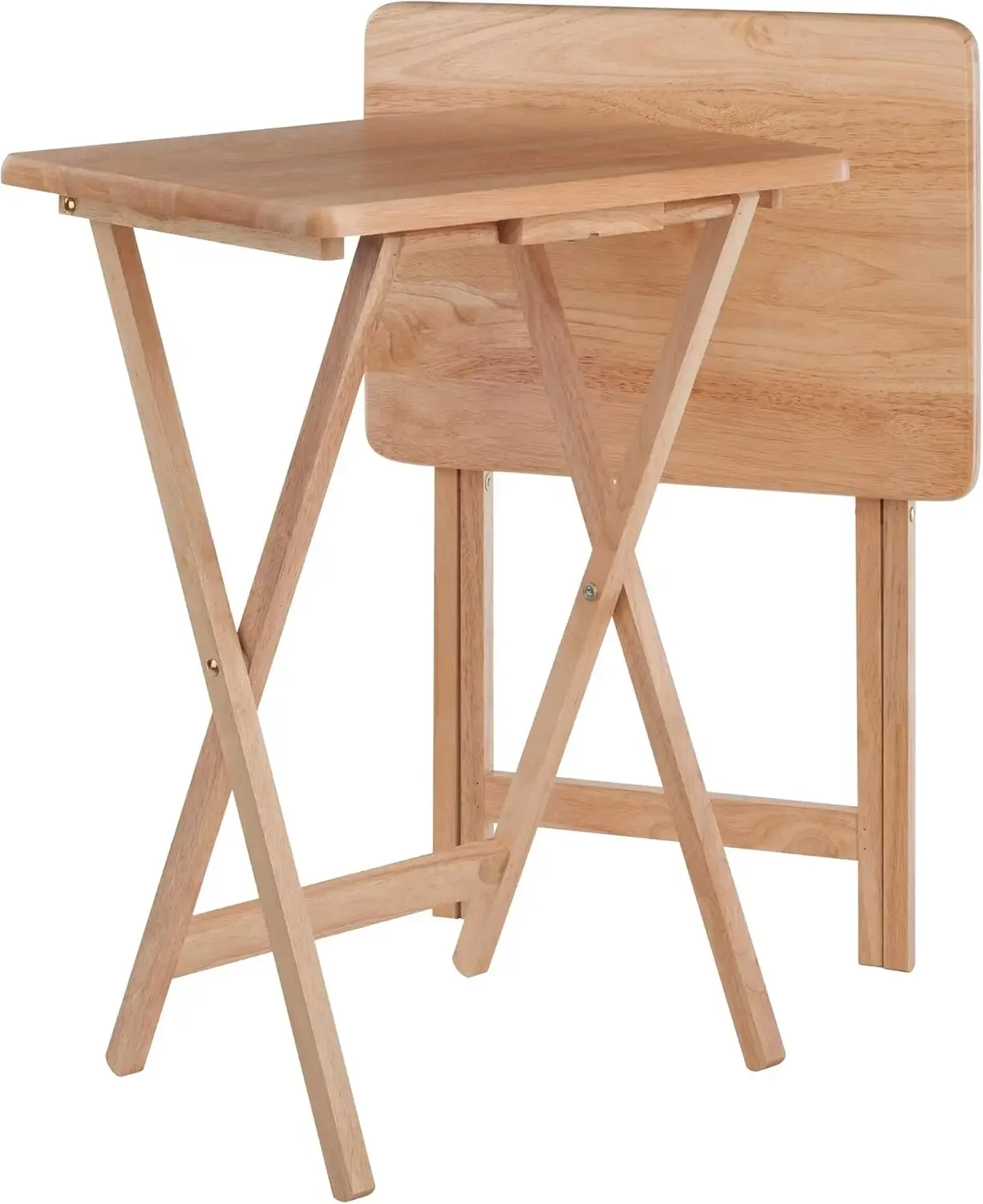 

Alex 2-pc Set TV Table, Natural, 19.06 x 14.57 x 25.98"