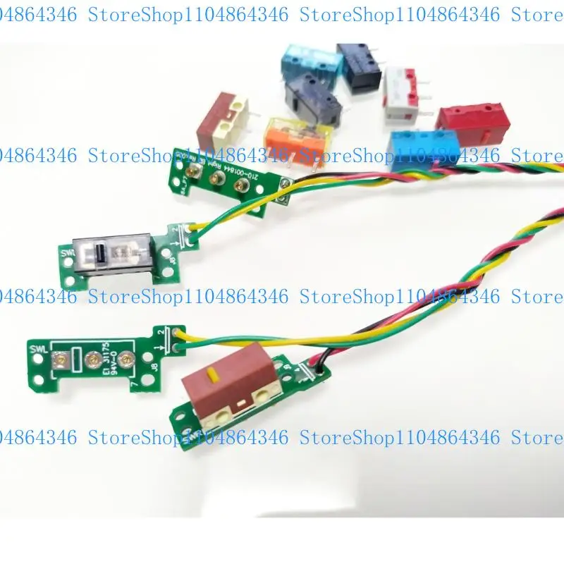 Hot Swap Button Modul Externes Button Modul MicroSwitch Button Key Board für G304 G305 Maus, Green Edition