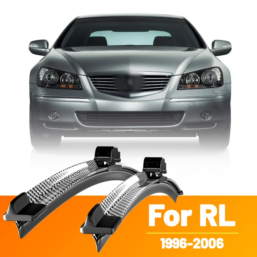 2 stücke Frontscheibe Scheibenwischerblätter Carbon Faser Scheibenwischer Für Acura RL 1996-2006 1997 1999 2000 2001 2002 2003 2004 2005