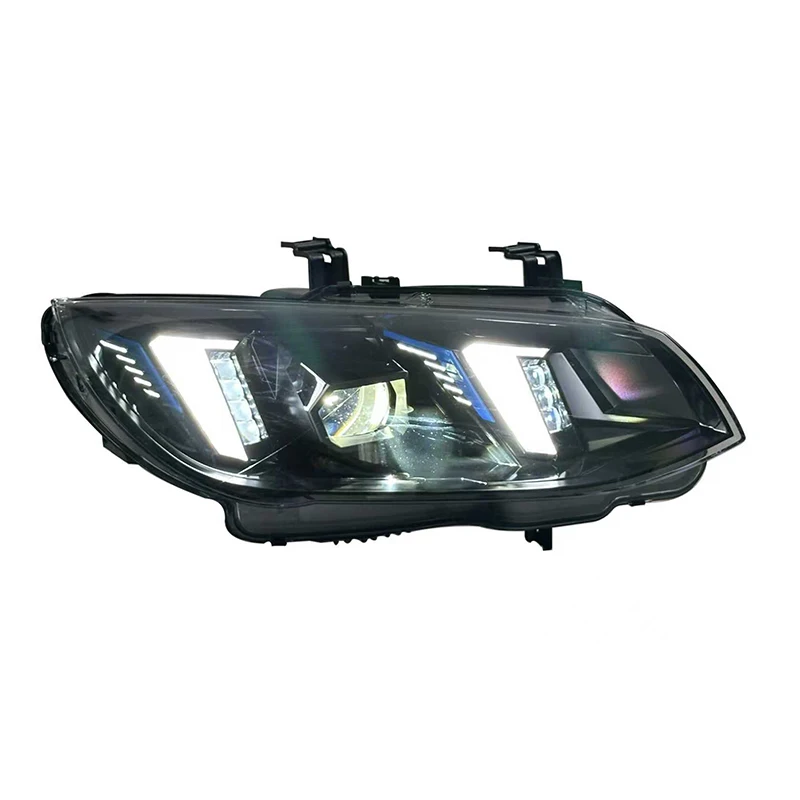 Auto Car Parts Dual-Color Headlight For BMW 3 Series E92 E93 2010-2013 Yellow White DRL Switch Daytime Running Light