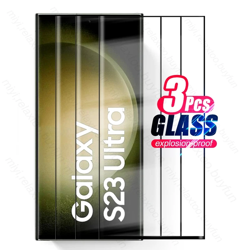 

Защитное стекло 9D для Samsung Galaxy S 23 S23 Ultra Plus S23Ultra S23, 3 шт.