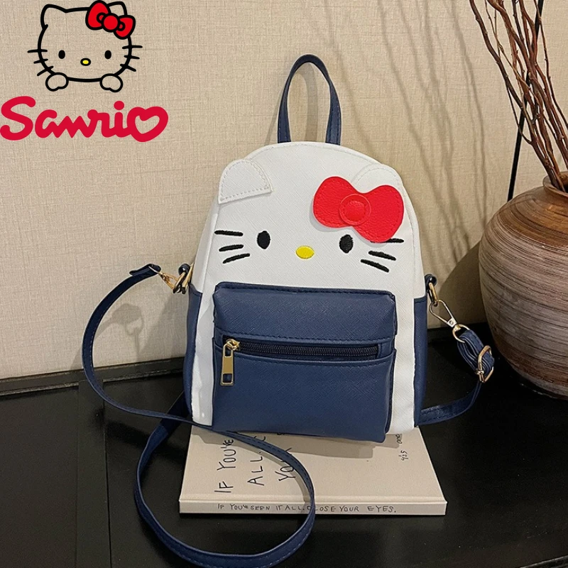

Hello Kitty New Women's Backpack, Fashionable and High-quality Girl Crossbody Bag Mini Handheld Single Shoulder Storage Bag