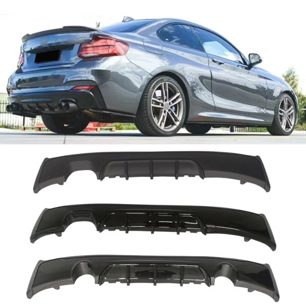 

For BMW 2 Series F22 2015-2019 car rear bumper lower lip MP spoiler