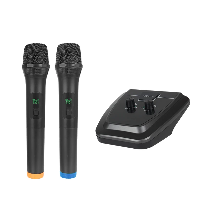 2.4G 무선 KTV 마이크 1-2 단계 성능 마이크 홈 가라오케 대외 무역 309 마이크