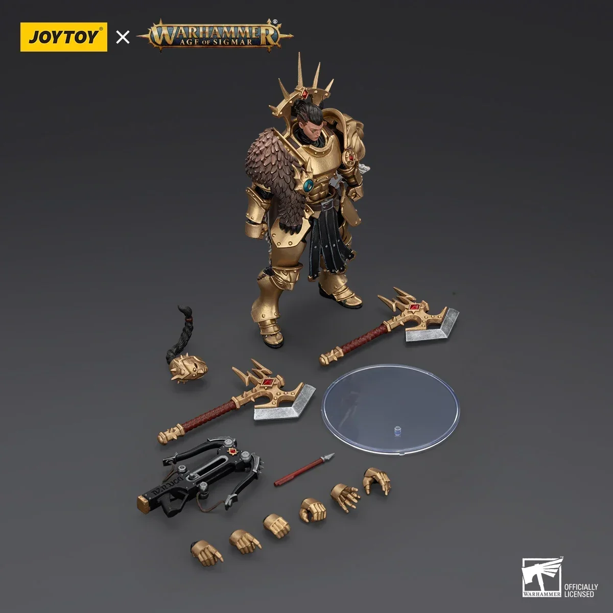 

JOYTOY Warhammer AGE OF SIGMAR Stormcast Eternals The Blacktalons Neave Blacktalon Anime Action Figure Model Toys Gifts In Stock