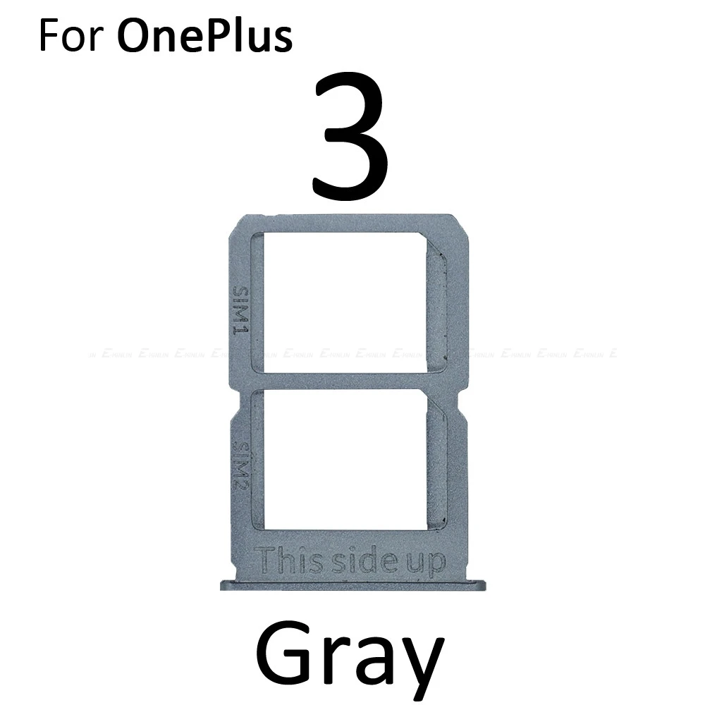 Sim Tray Card Socket Holder Slot For OnePlus 3 3T 5 5T 6 6T Replacement Parts