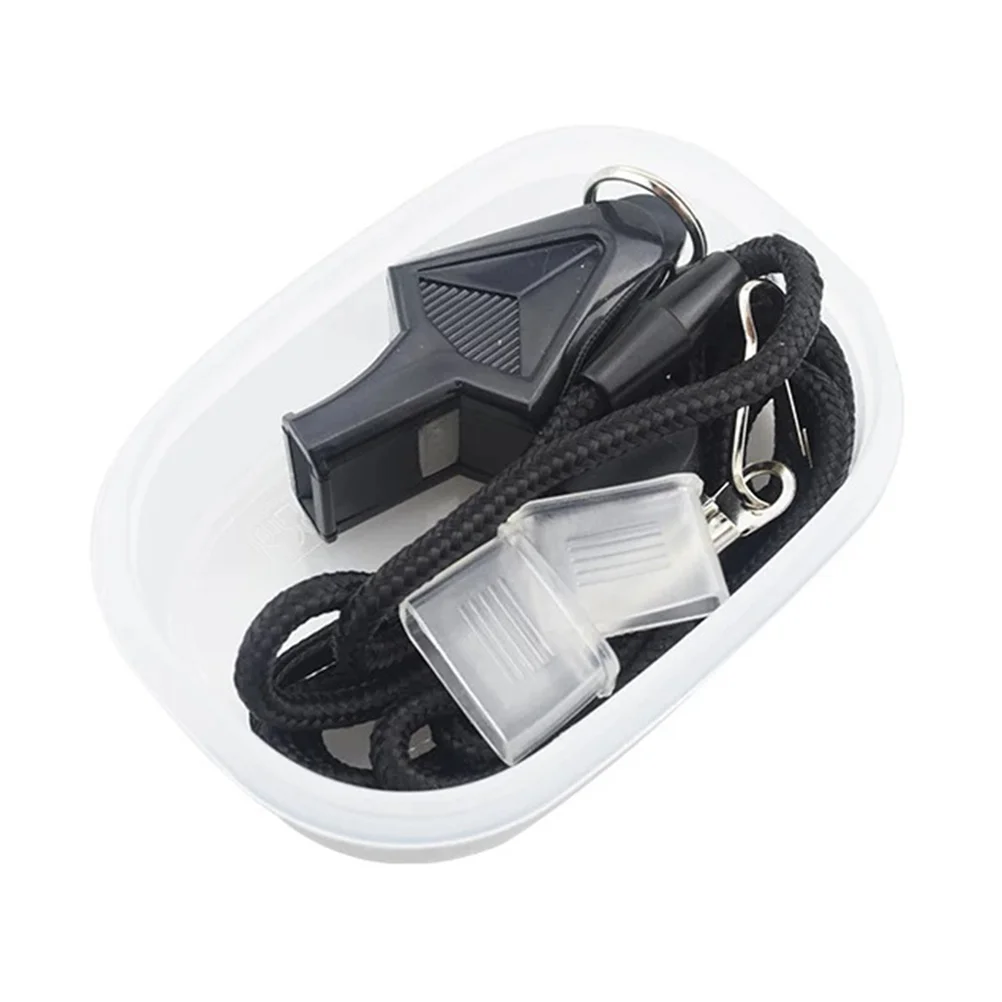 

1set Whistle Suit Loud Crisp Sound Portable Football Soccer Referee Professional ABS Training Outdoor Survival Sport