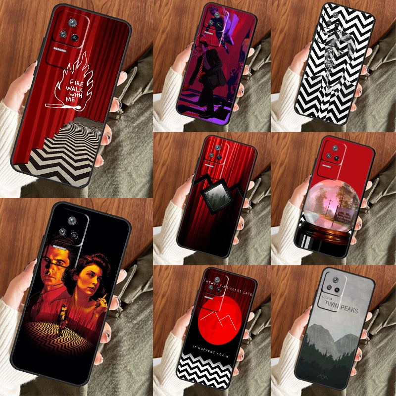 Welcome To Twin Peaks Case For POCO F5 C40 M5s F3 X4 F4 GT M4 X3 X5 Pro Cover For Xiaomi 12T Pro 11T 11 12 13 Lite