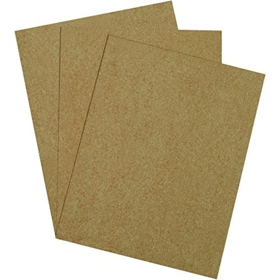 

Aviditi Chipboard Sheets 8 1/2 x 11 Kraft Brown 22 Pt. Medium Duty for Package Protection Scrapbooking and Picture Frame Backin
