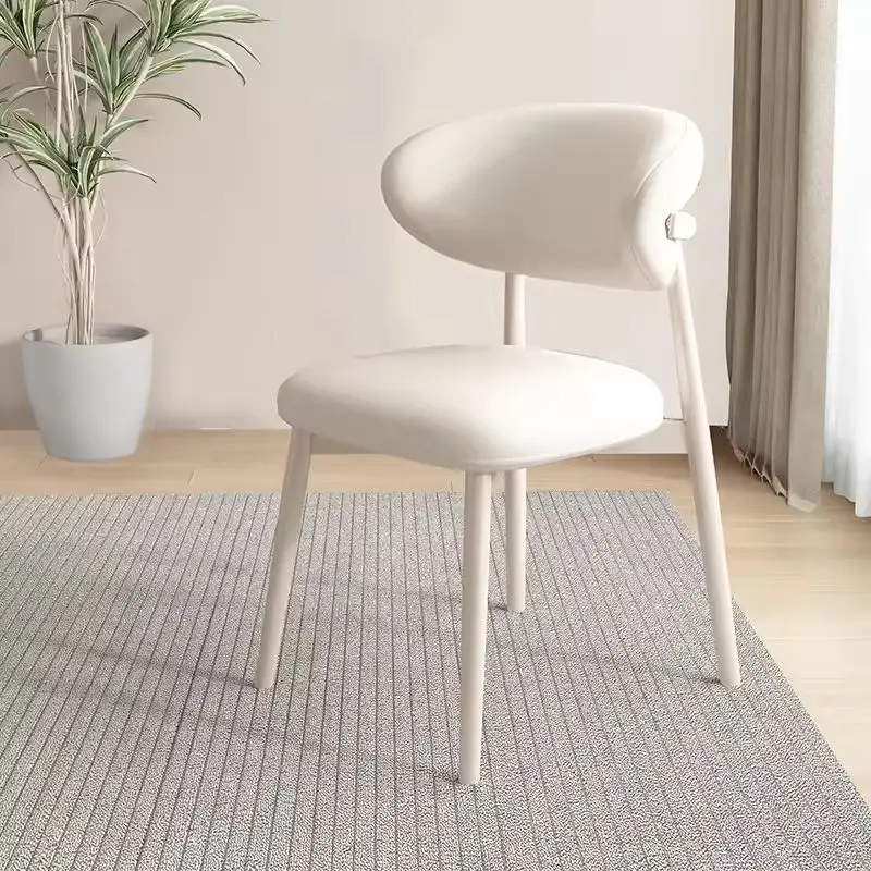 Luxurious Dining Chair Home Modern Minimalist Dining Room Chair Backrest Minimalist Living Room Chair Fashion Beautiful Upscale