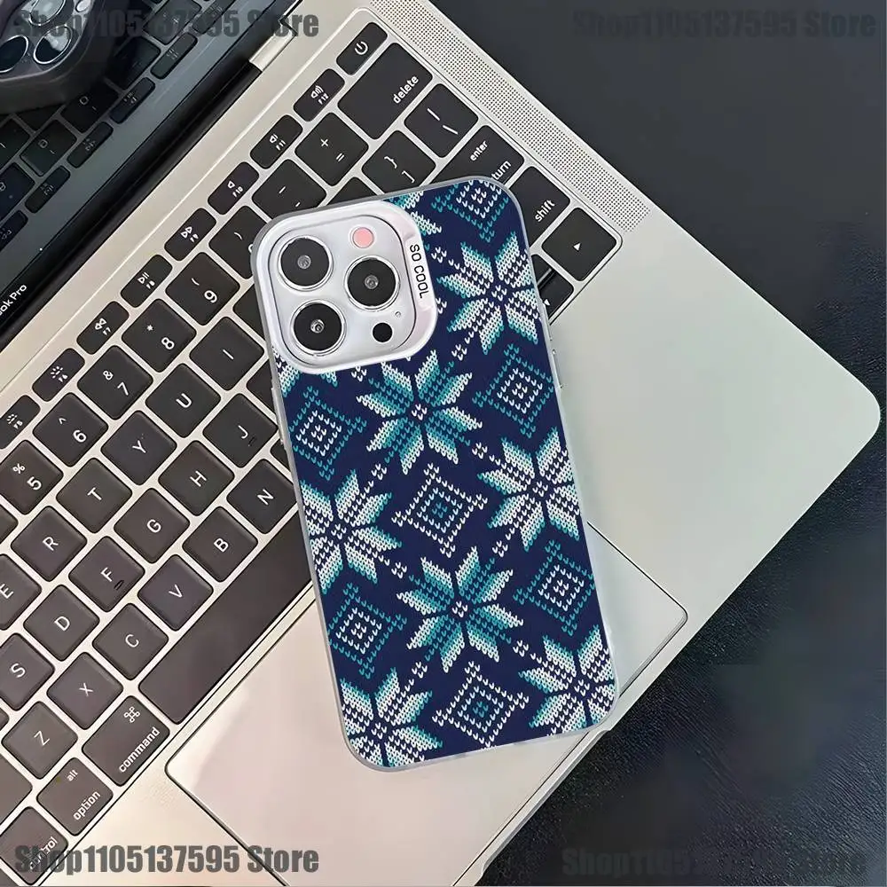 U-Ukraine الحلي P-Pattern جراب هاتف آيفون 17,16,15,14,13,12,11,Pro,XS,Max,Plus,Mini,SE4,E غطاء أبيض غير لامع مقاوم للصدمات