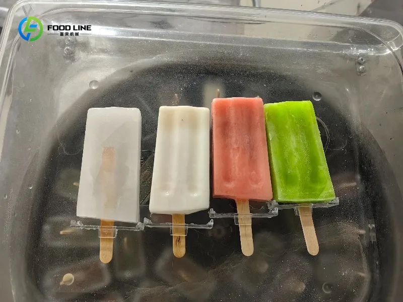Customized New Design Table Top Popsicle Machine 32 Molds Commercial Automatic Ice Lolly Maker For Fresh Making & Selling