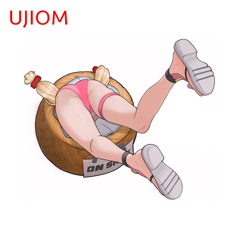 UJIOM Hentai Alice Ass Zenless Zone Zero Wall Stickers Attractive Item Laptop Window Decal High Quality Living Room Window Decor